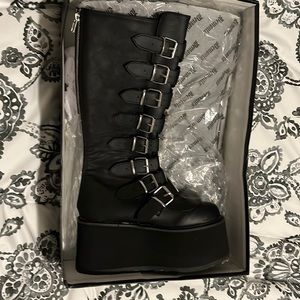 Demonia Damned Destiny Platform Boots.
